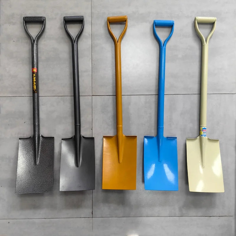 Heavy Duty Carbon Steel Shovel and Spade Agriculture Digging Tools