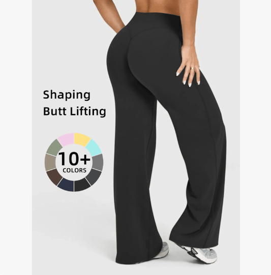 Women's Casual Wide Leg Sport Pants, Casual Sporty Trousers