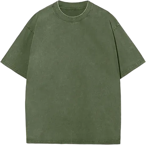 Men's  Acid Wash Cotton T-Shirts
