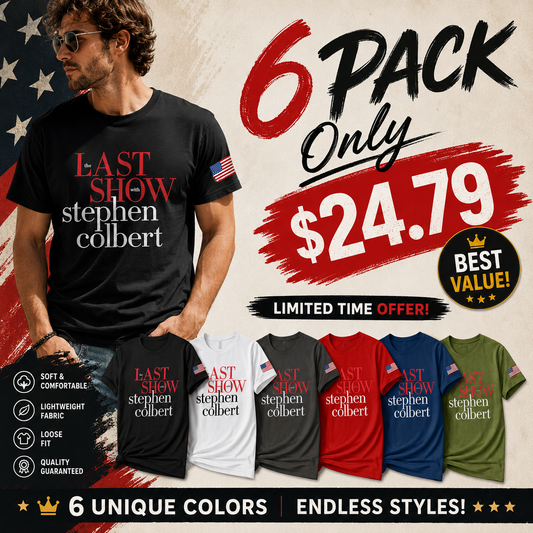 Men's Retro Last Show Print T-Shirt
