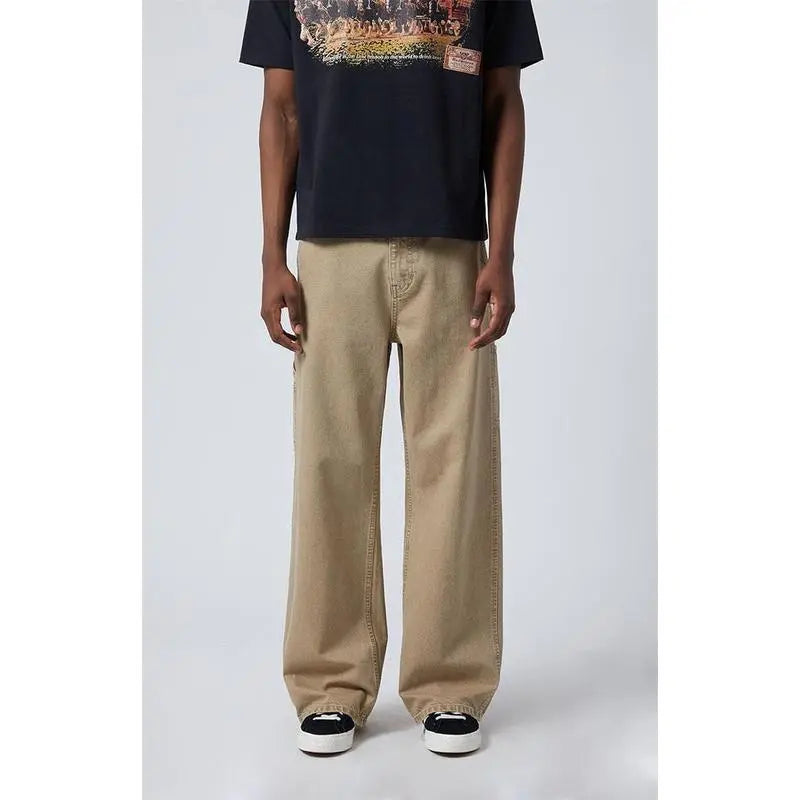 Men's Cotton Baggy Cargo Jeans