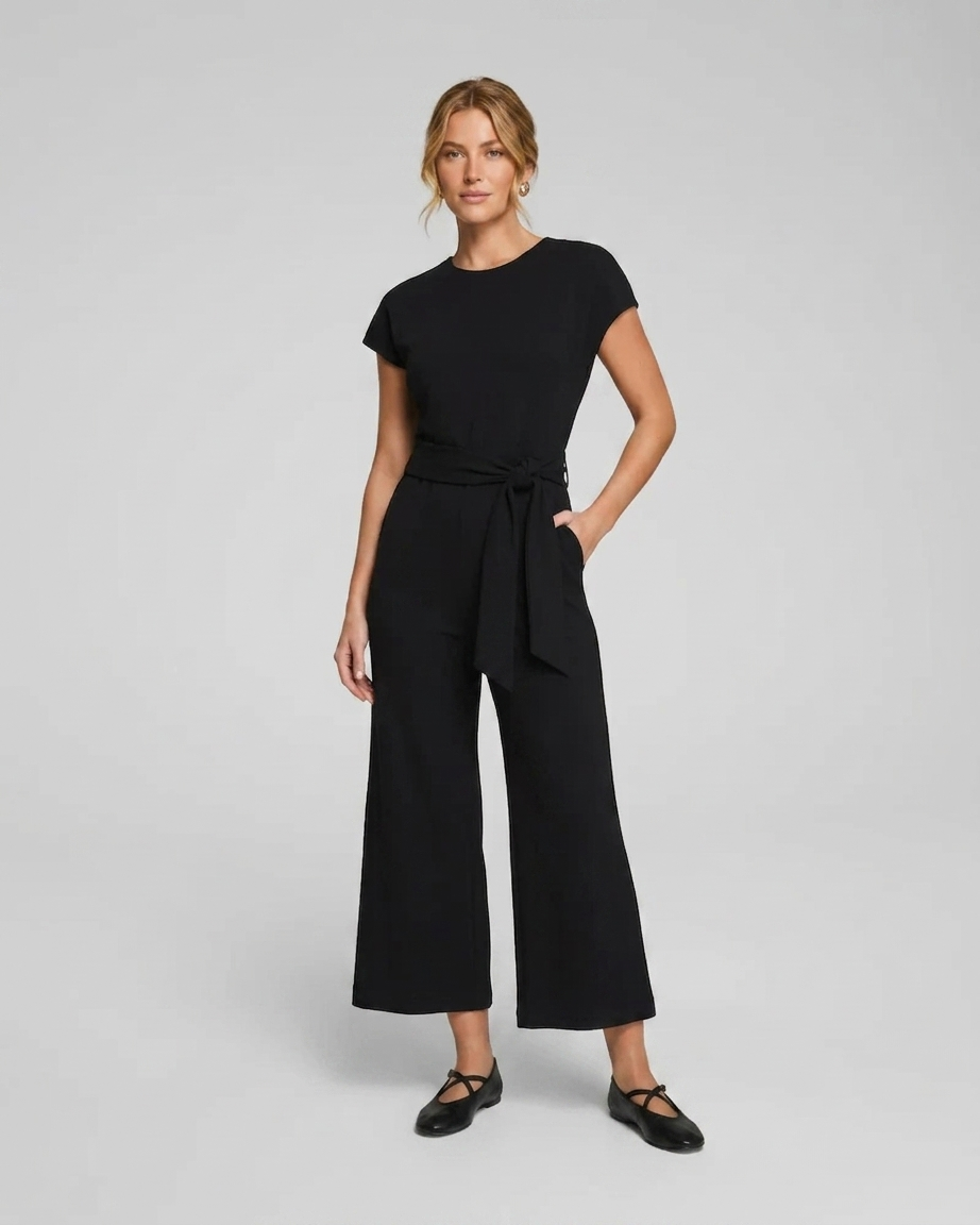 Tie Waist Jumpsuit