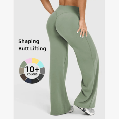 Women's Casual Wide Leg Sport Pants, Casual Sporty Trousers