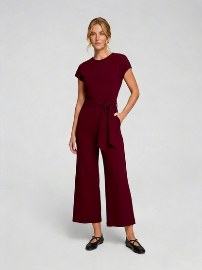 Tie Waist Jumpsuit