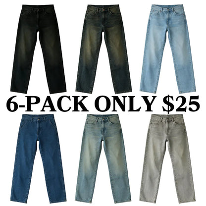 Men's Dylan Baggy Jeans – Baggy Fit 100% Cotton