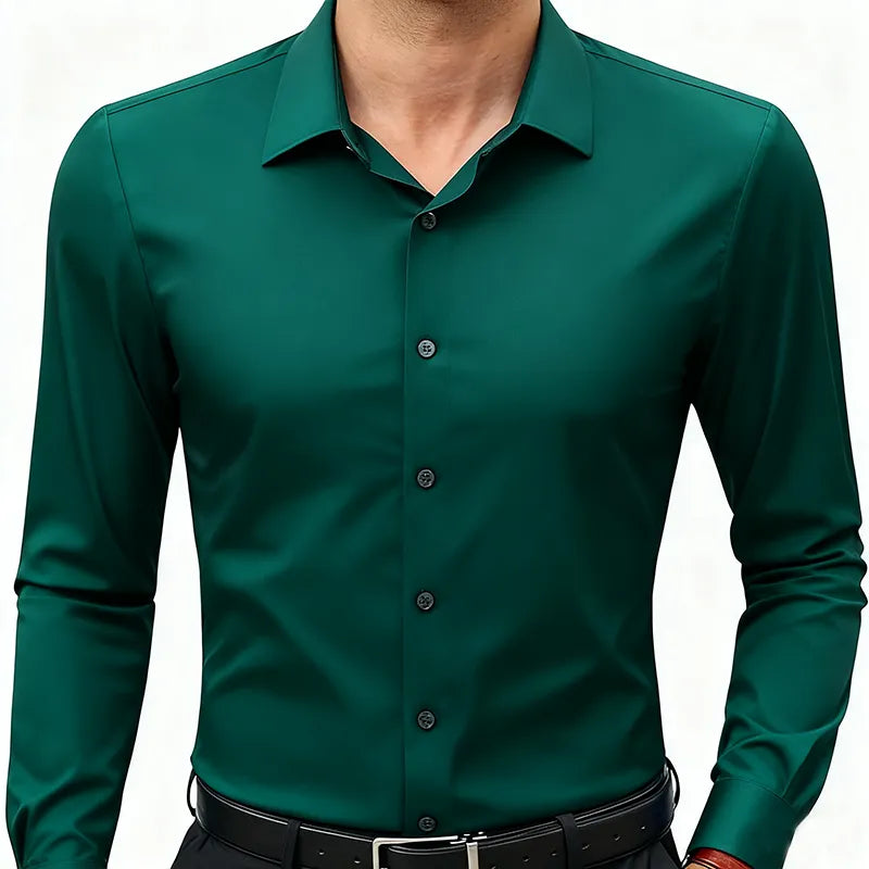 Men’s Long-Sleeve Stretch Shirt