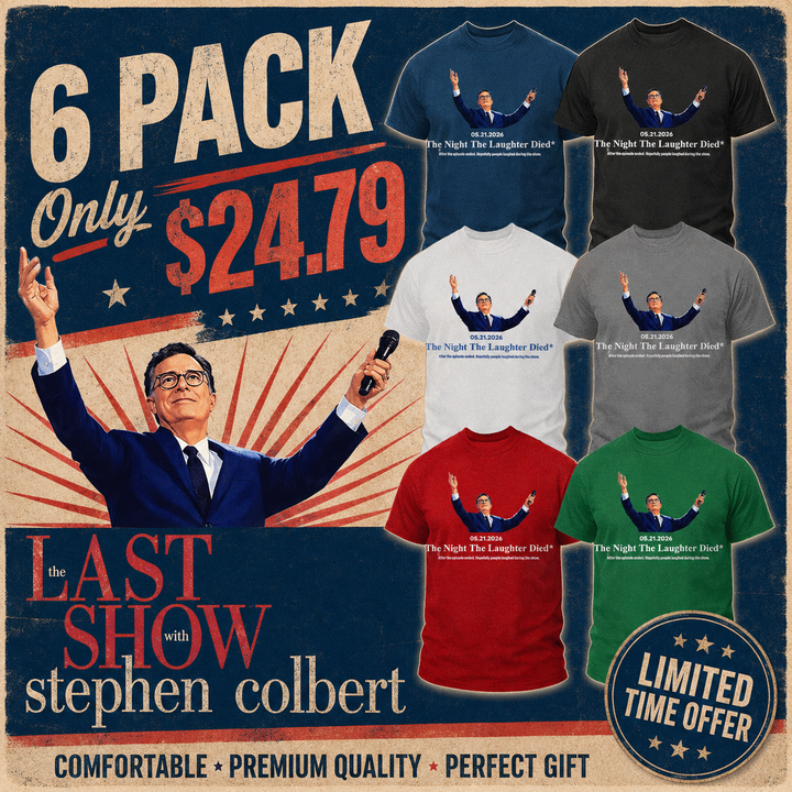 Men's Retro Last Show 05.21.2026 The Night The Laughter Died After The Episode Ended. Hopefully People Laughed During The Show Print T-Shirt