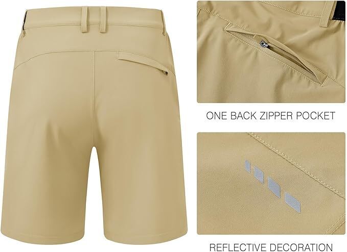 🔥Last day promotion🔥Men's Stretch Quick Dry Casual Work Golf Shorts