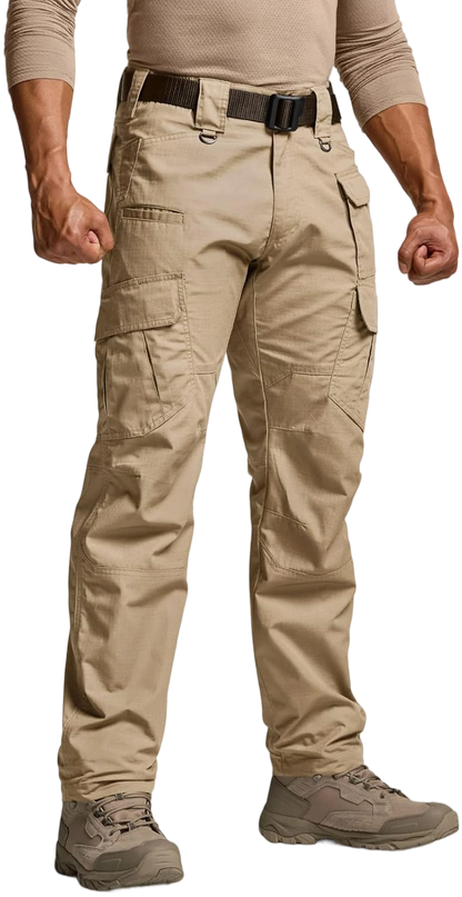 [8-PACK/8-COLOR]Men's Tactical Work Pants 9 Pockets Ripstop