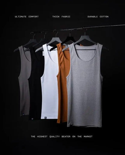 144 PACK - Beaters Tank Top | Cotton And Spandex