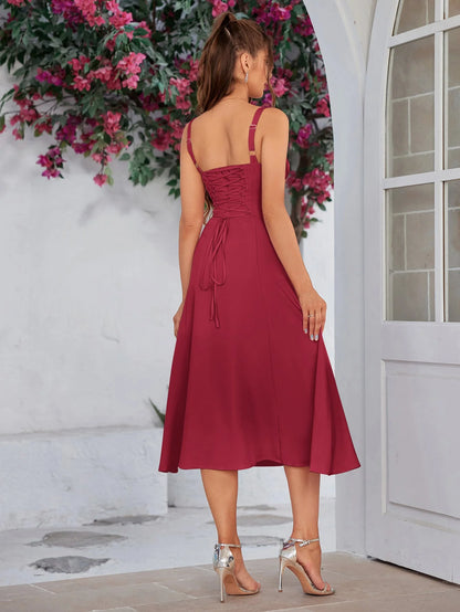 Basic A-Line Dress for Relaxed Vacation Style