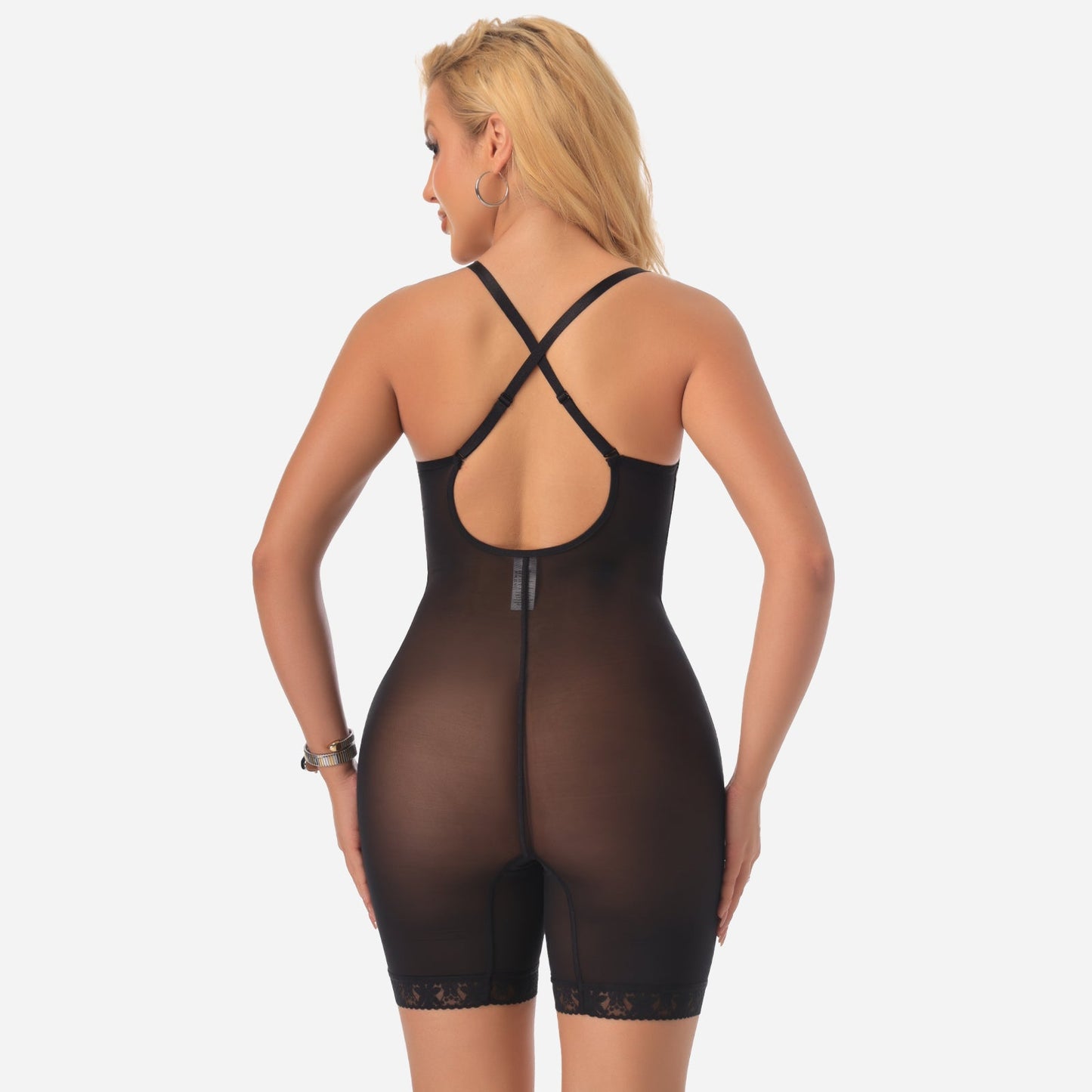 Joyshaper Backless Deep U Plunge Shapewear Strapless Bodysuit