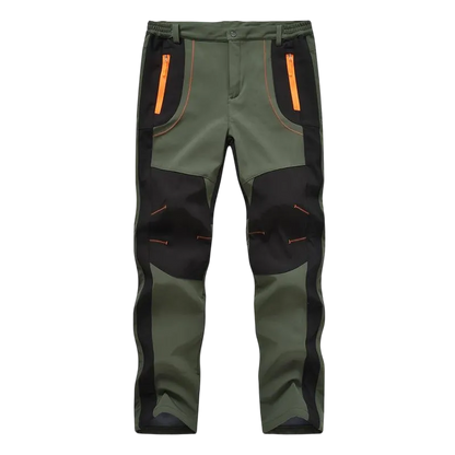 Men's Waterproof Fleece-Lined Softshell Pants