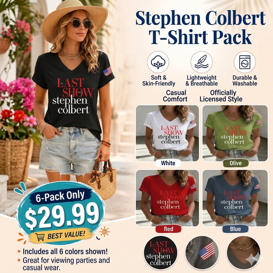 🔥Buy 3 Get 15% Off V-Neck Retro Last Show Print T-Shirt