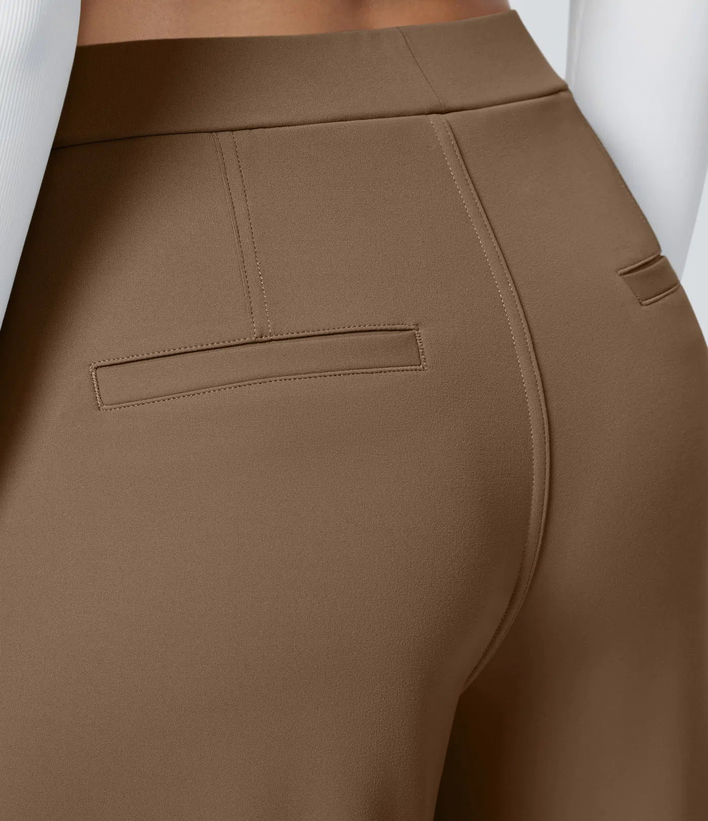 ⏰Big Spring Sale!High Waisted Side Pocket Straight Leg Work Pants