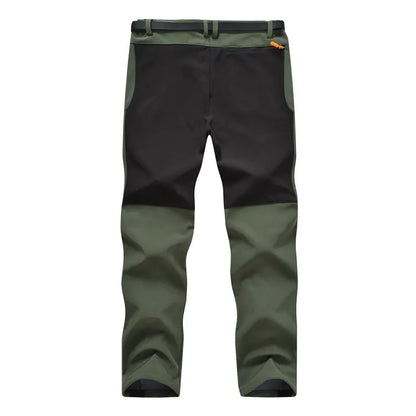 Men's Waterproof Fleece-Lined Softshell Pants