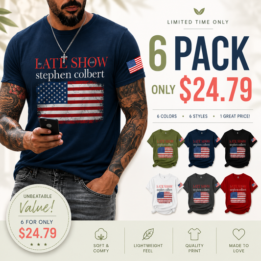 Men's Retro Last Last Show Print T-Shirt