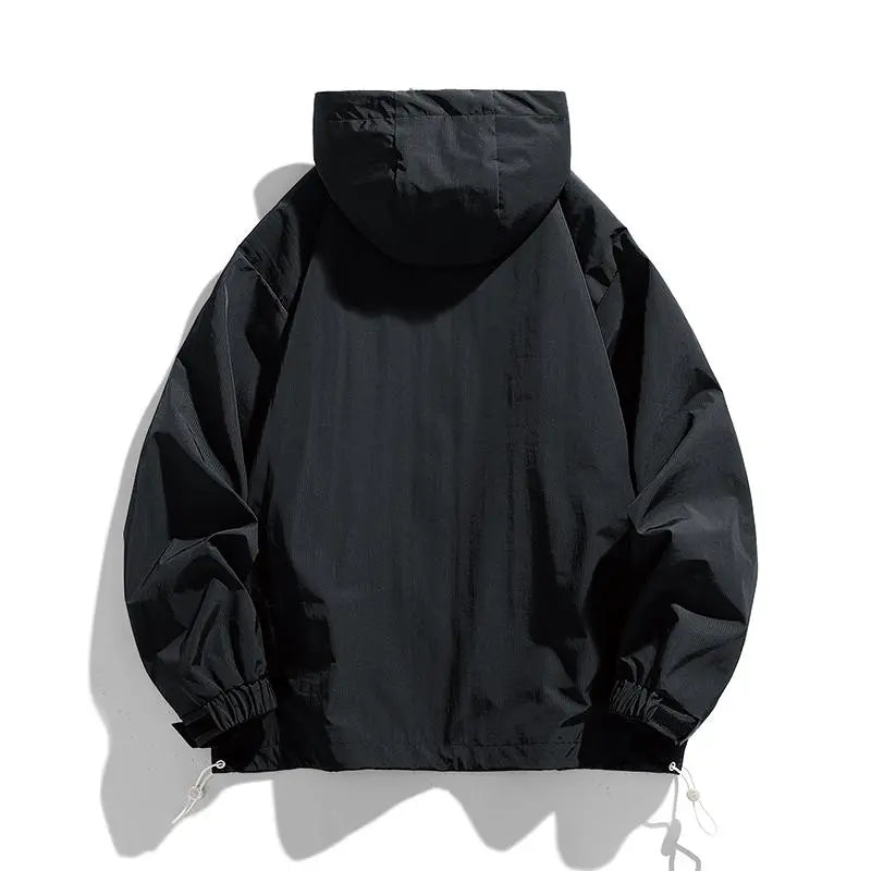 Men's Half Zip Windbreaker Jacket