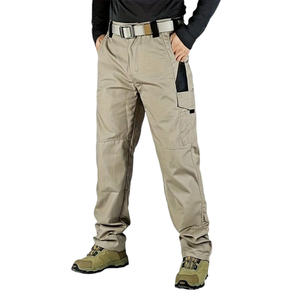 Men's Solid Color Tactical Work Pants