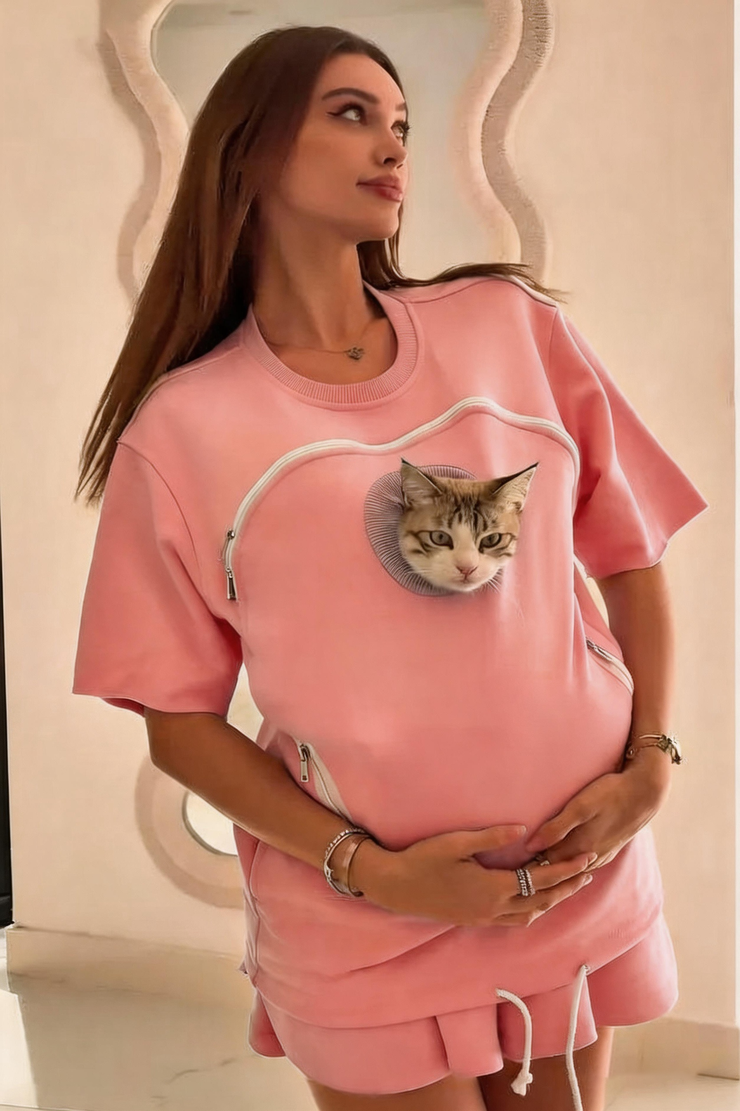 PurrPocket Hoodie – The Ultimate Cat Carrying Sweatshirt