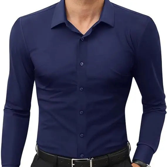 Men’s Long-Sleeve Stretch Shirt