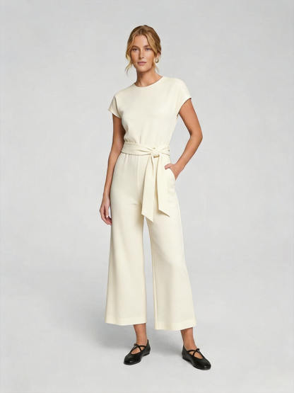 Tie Waist Jumpsuit