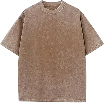 Men's  Acid Wash Cotton T-Shirts