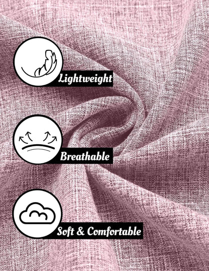 Men's Linen Shirts Short Sleeve Casual Shirts Button Down Shirt for Men Beach Summer Wedding Shirt