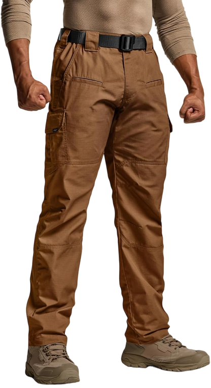 [8-PACK/8-COLOR]Men's Tactical Work Pants 9 Pockets Ripstop