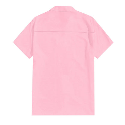 Classic Beach Men Polo Shirt Collar Short Sleeved Work Shirts for Men