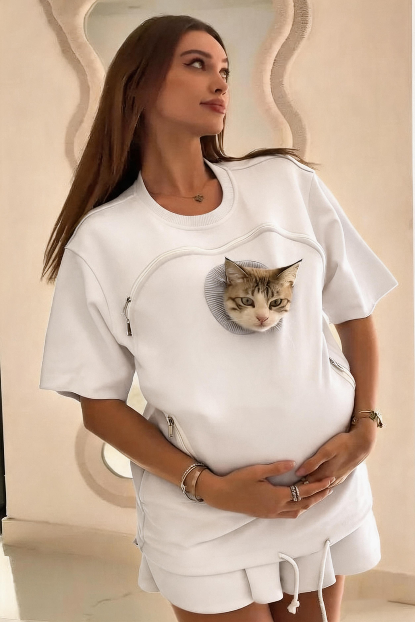 PurrPocket Hoodie – The Ultimate Cat Carrying Sweatshirt