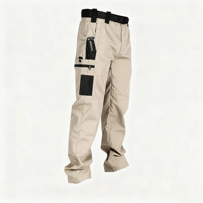 Men's Solid Color Tactical Work Pants