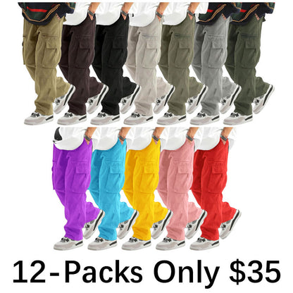 DIC/Authentics Men's Relaxed Fit Stretch Cargo Pant