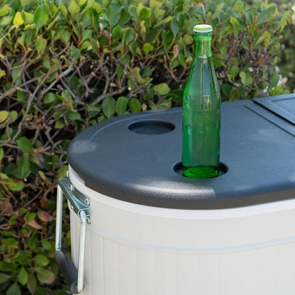 🎉Mobile Wheeled Patio Cooler – Large Outdoor Wheeled Cooler