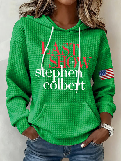 Retro Last Show Print Hoodie