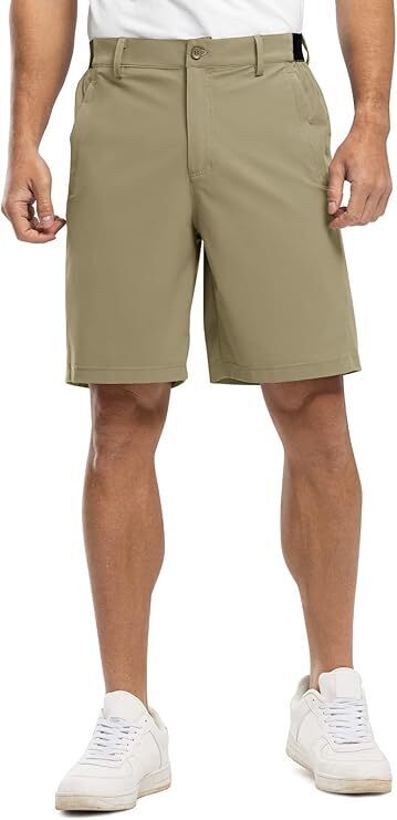 🔥Last day promotion🔥Men's Stretch Quick Dry Casual Work Golf Shorts