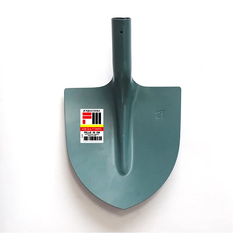 Home Gardening  S527  Carbon Steel Shovel Head Agricultural Farm Tools Round Head Shovel