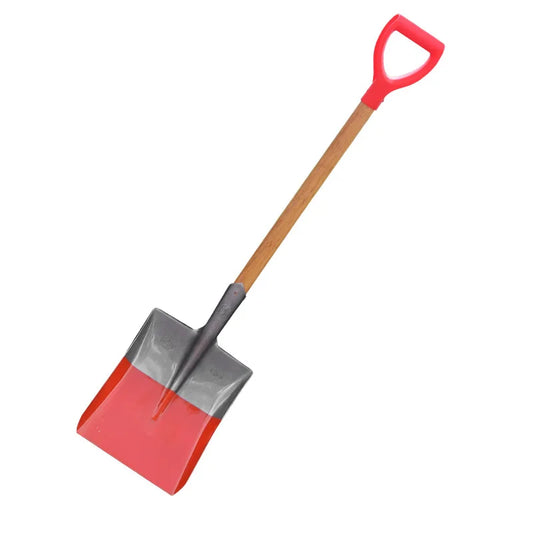 Firefighting Tool Equipment Iron Shovel with Square and Flat Design Exercise Trowel Pointed Shovel for Firefighting