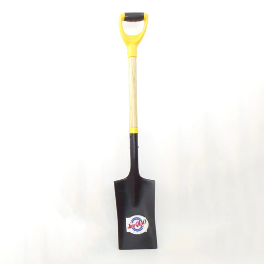 Heavy Duty Metal Iron square Spade Shovel with Wooden Handle Garden Manual Digging Tools