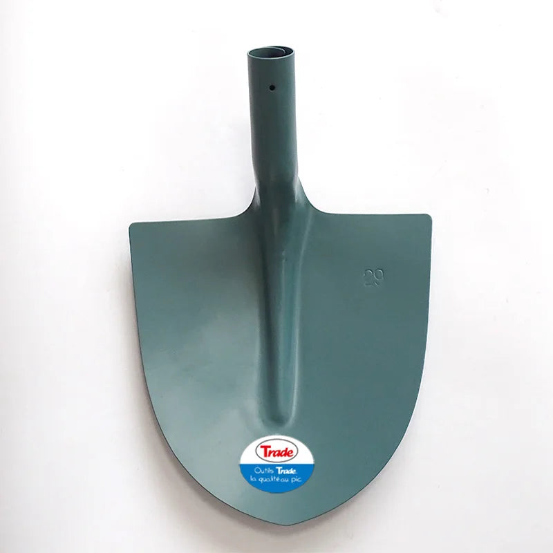 Home Gardening  S527  Carbon Steel Shovel Head Agricultural Farm Tools Round Head Shovel