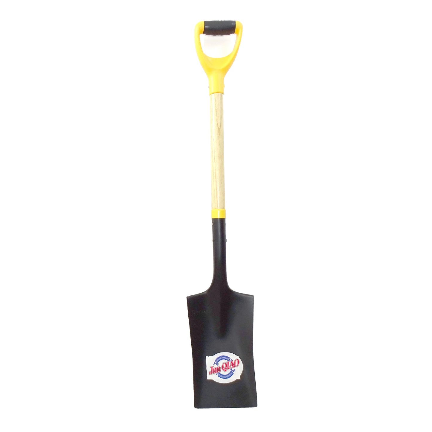 Heavy Duty Metal Iron square Spade Shovel with Wooden Handle Garden Manual Digging Tools