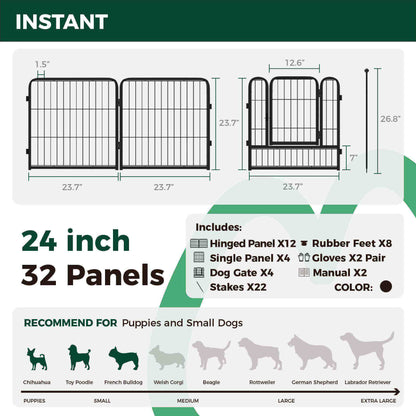 🔥Clearance Sale 🔥– FXW Portable Dog Playpen