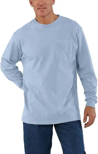 🔥Last Day 89% OFF🔥 CHT Men's K87&K126 Workwear Loose Fit Heavyweight Short-Sleeve Pocket T-Shirt (Also Available in Regular & Tall)