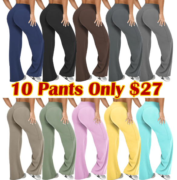 Women's Casual Wide Leg Sport Pants, Casual Sporty Trousers