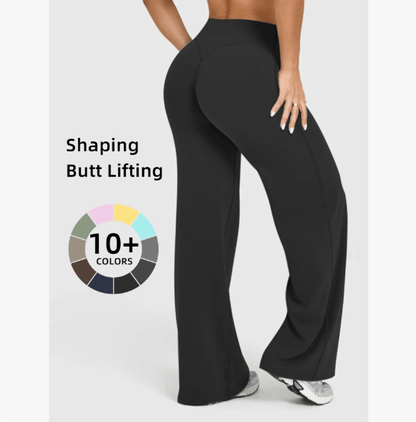 Women's Casual Wide Leg Sport Pants, Casual Sporty Trousers