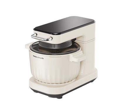 Kitchen Master 2-in-1 Mixing Fryer-Cream White