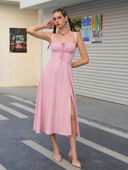 Basic A-Line Dress for Relaxed Vacation Style