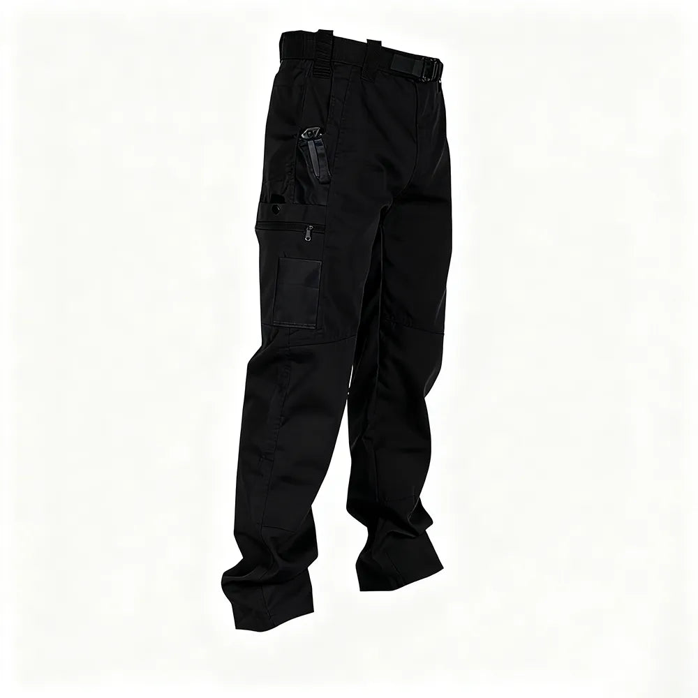Men's Solid Color Tactical Work Pants