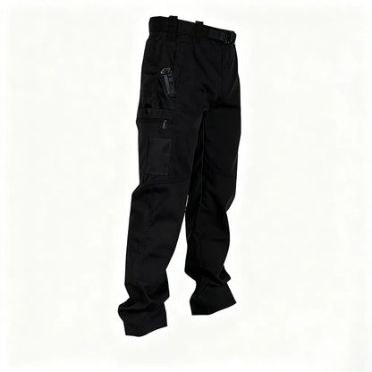 Men's Solid Color Tactical Work Pants