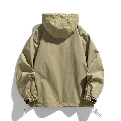 Men's Half Zip Windbreaker Jacket